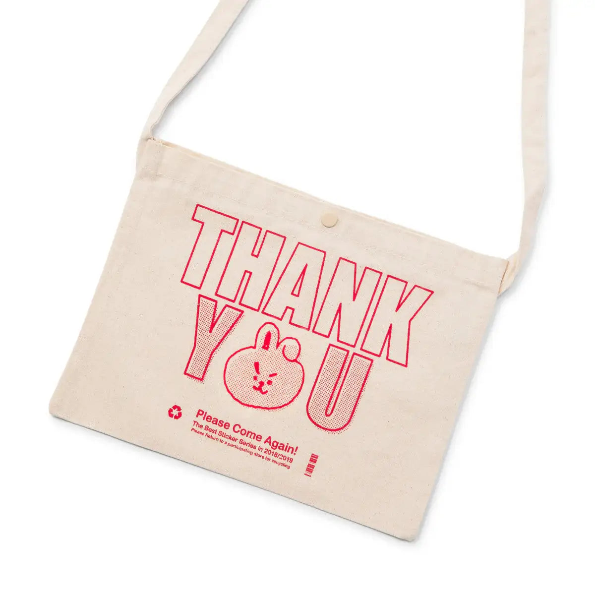 BT21 - Sticker Collection - Thank You Sacoche Bag - BT21 - Bag - Harumio