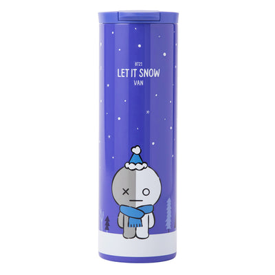 BT21 - Winter Stainless Steel Tumbler 460ml - Van