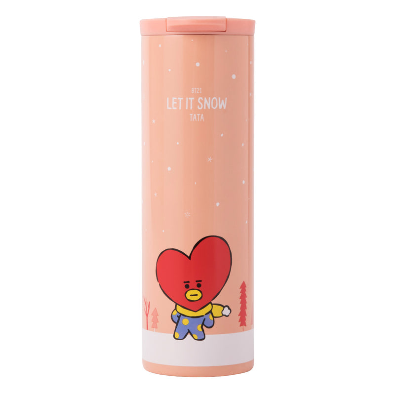 BT21 - Winter Stainless Steel Tumbler 460ml - Tata
