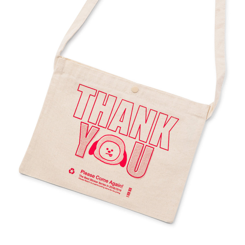 BT21 - Sticker Collection - Thank You Sacoche Bag