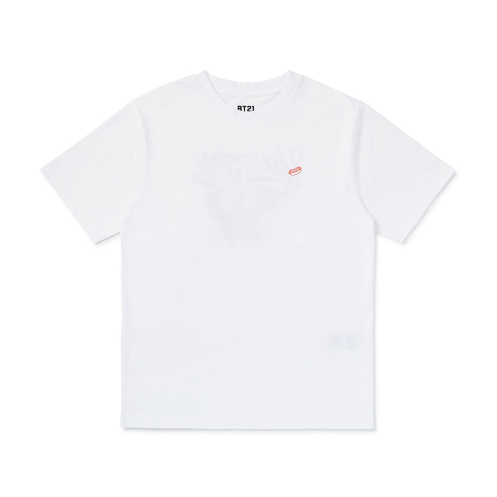 BT21 - BITE - Fast Food - Short Sleeve Polo T-shirt - Cooky