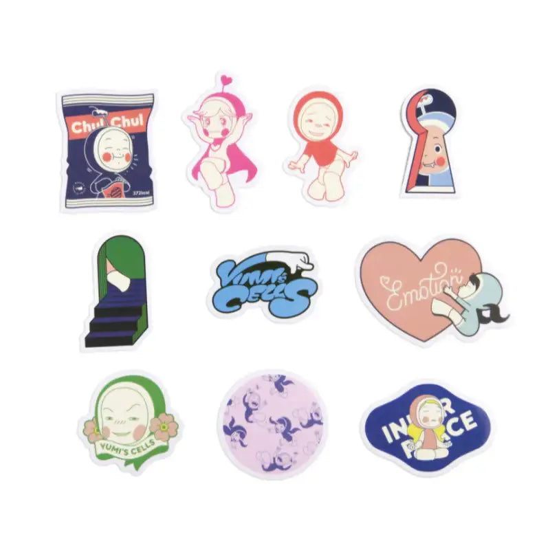 Yumi's Cells - Stickers - Webtoon Friends - Stickers - Harumio