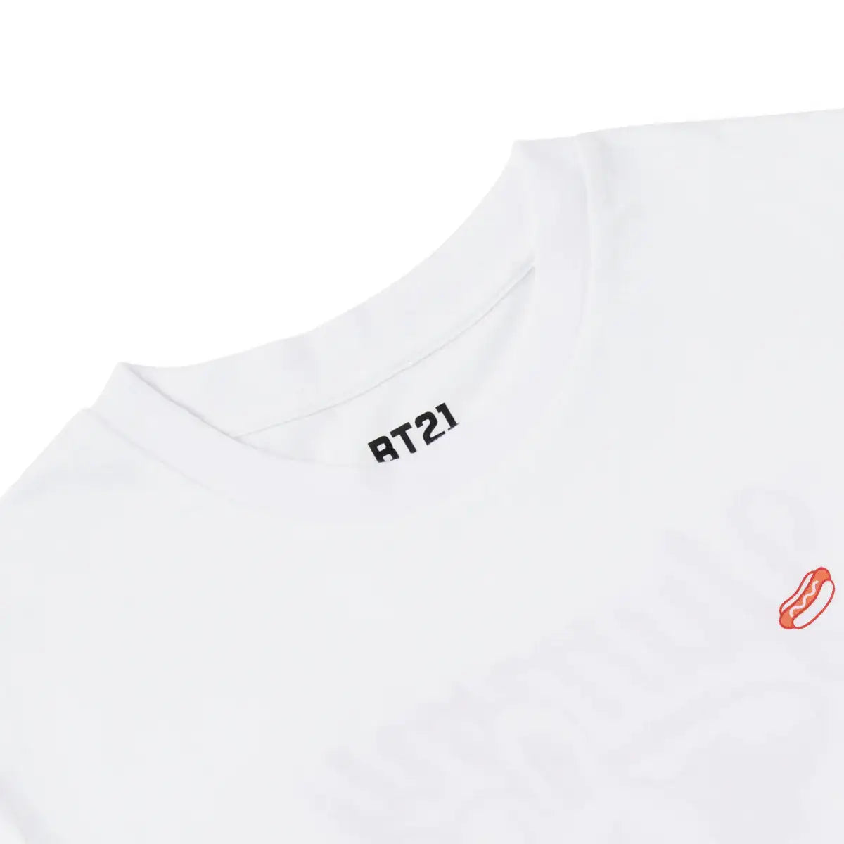 BT21 - BITE - Fast Food - Short Sleeve Polo T-shirt - Cooky - BT21 - T-Shirt - Harumio