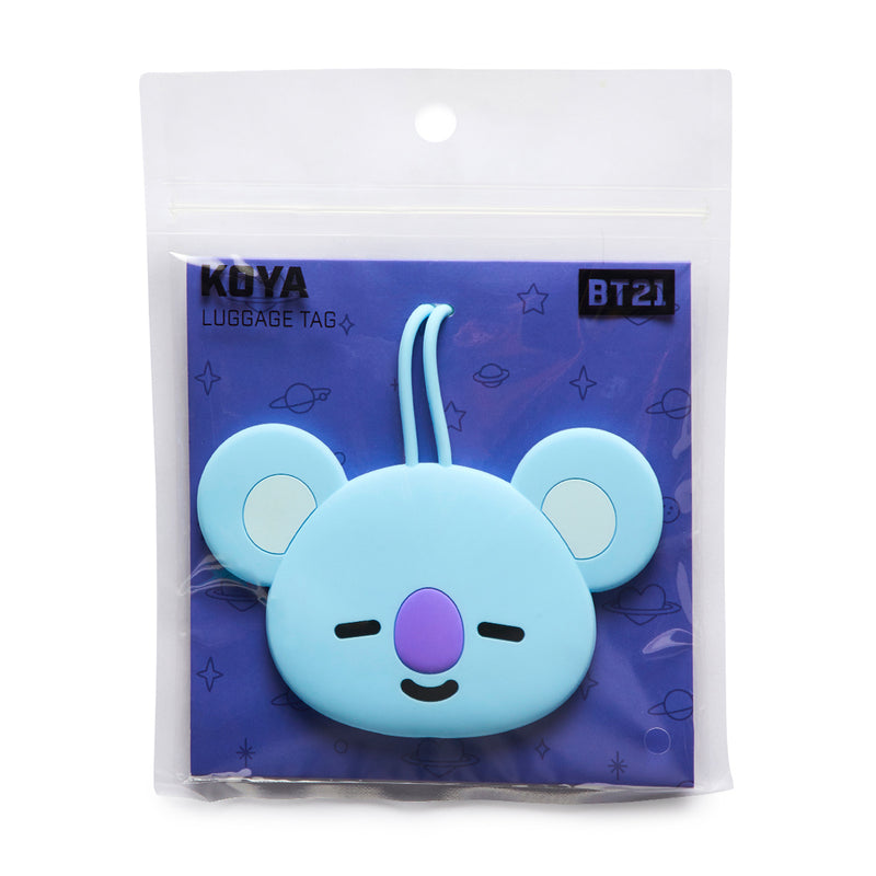 BT21 - Silicone Luggage Tag - Koya