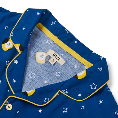 BT21 Pattern Pajama Set - Chimmy