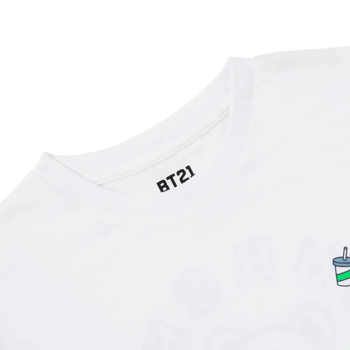 BT21 - BITE - Fast Food - Short Sleeve Polo T-shirt - Koya - BT21 - T-Shirt - Harumio