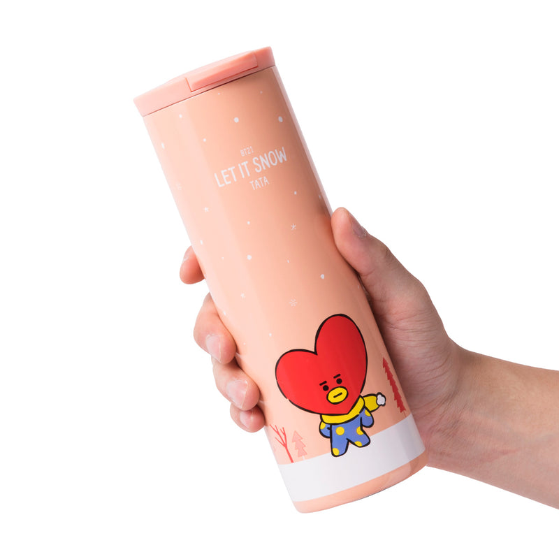 BT21 - Winter Stainless Steel Tumbler 460ml - Tata