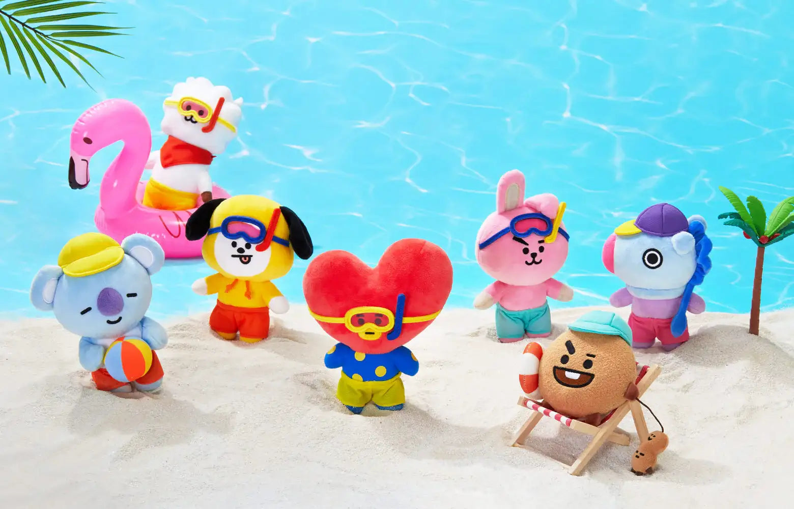 BT21 - Bon Voyage Standing Doll (15cm) - Cooky - BT21 - Doll - Harumio