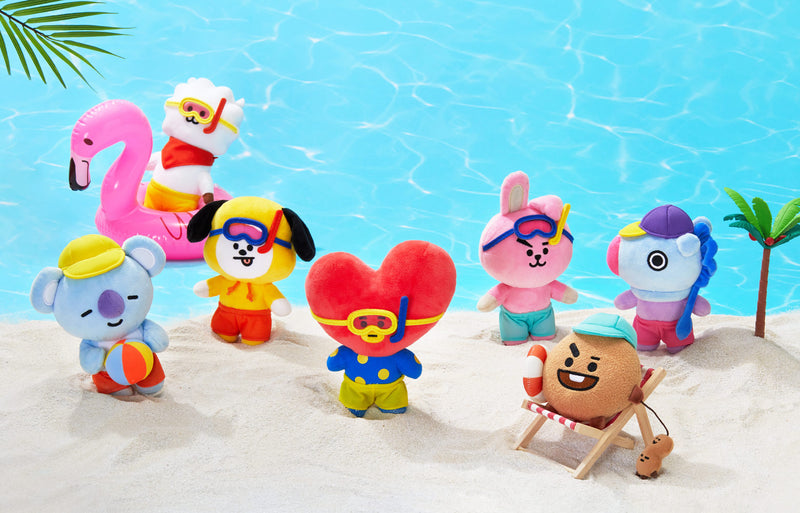BT21 - Bon Voyage Standing Doll (15cm) - Chimmy