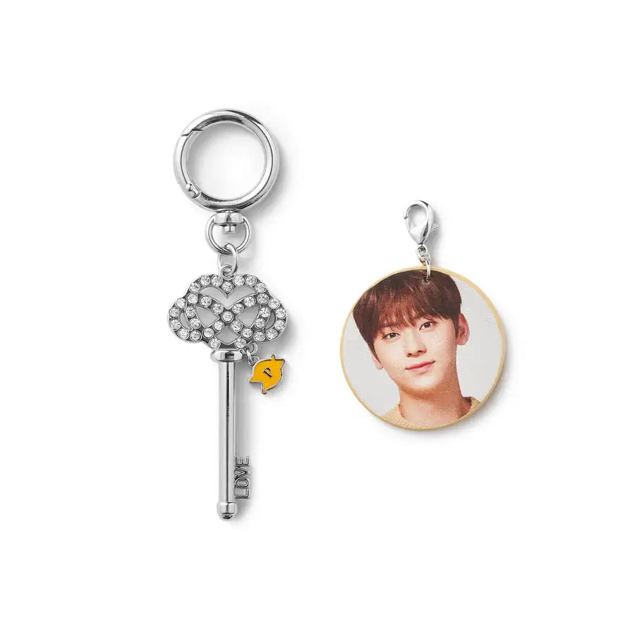 Spoonz x NU'EST - Photo Ornament Keyring - Spoonz x NU'EST - Accessories - Harumio