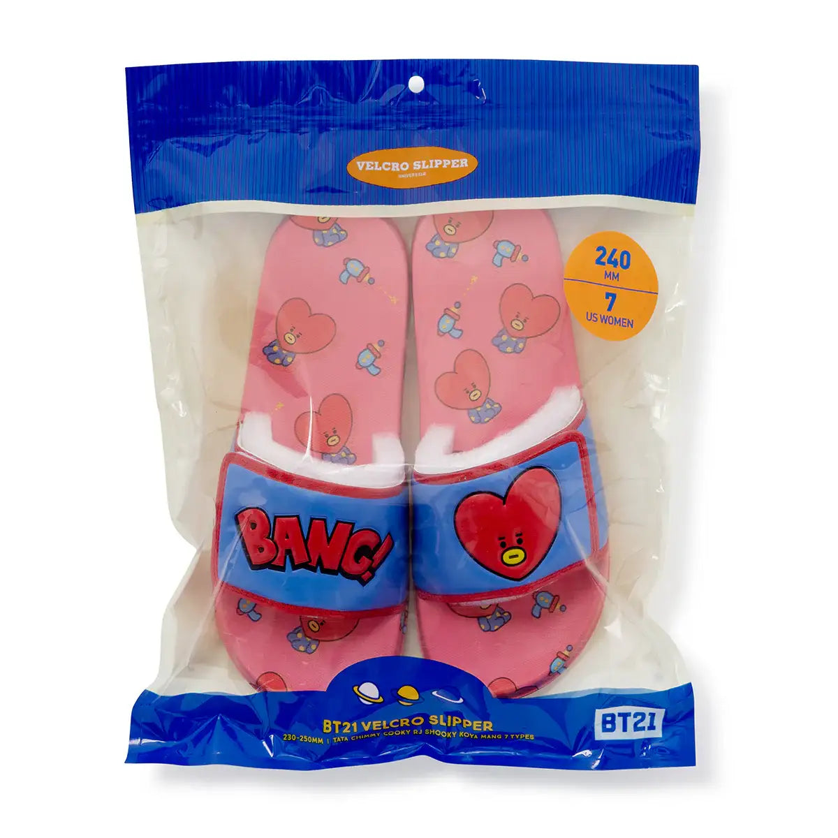 BT21 - Velcro Slippers - BT21 - Slippers - Harumio