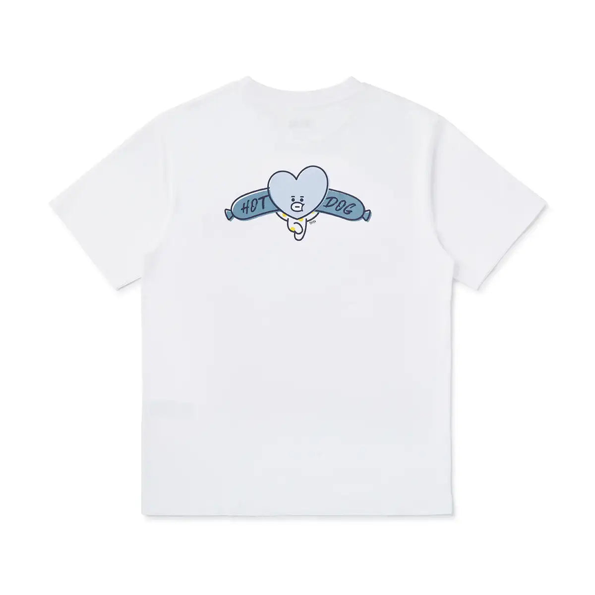 BT21 - BITE - Fast Food - Short Sleeve Polo T-shirt - Tata - BT21 - Clothes - Harumio