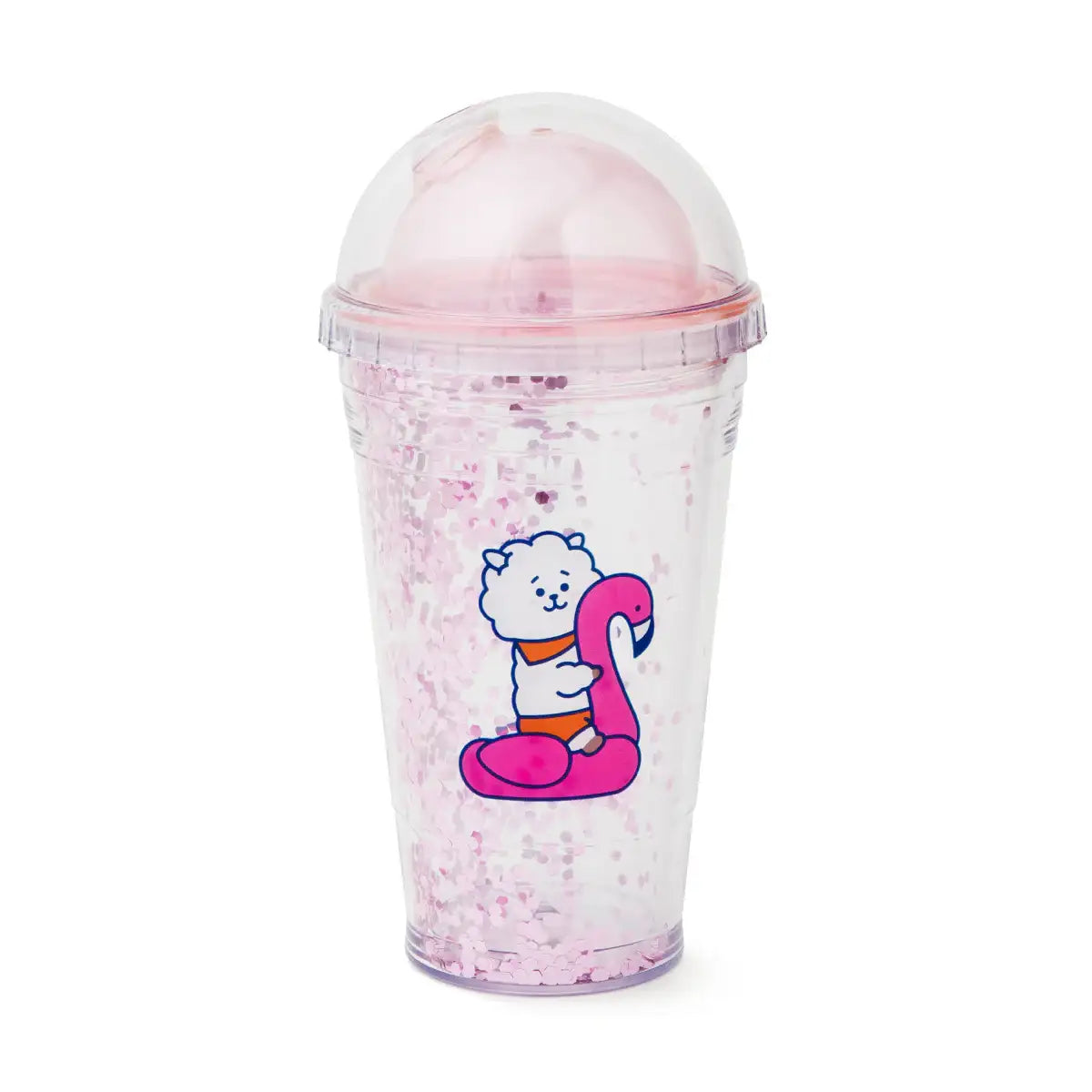 BT21 - Bon Voyage Ice Glitter Tumbler - RJ - BT21 - Tumbler - Harumio
