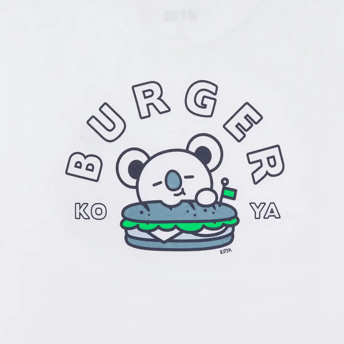 BT21 - BITE - Fast Food - Short Sleeve Polo T-shirt - Koya - BT21 - T-Shirt - Harumio