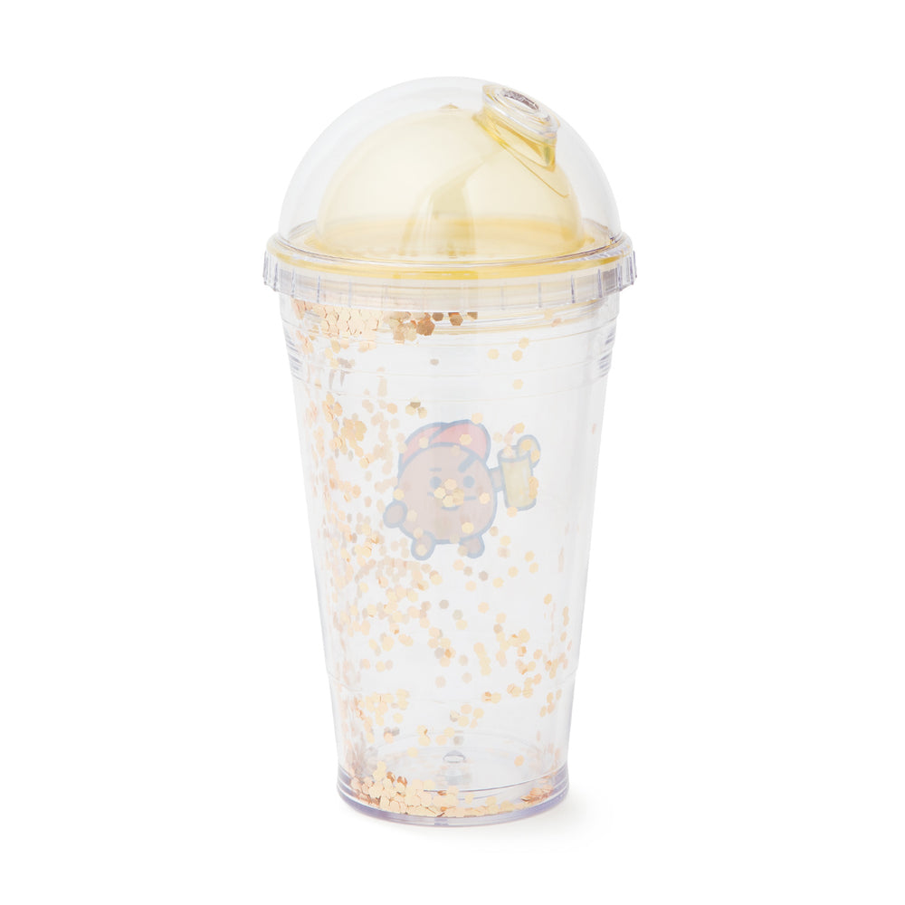 BT21 - Bon Voyage Ice Glitter Tumbler - Shooky