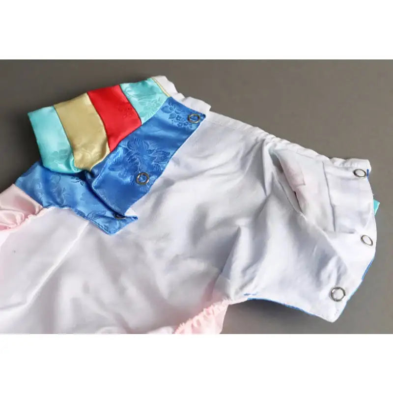 ITSDOG - Pet Solbit Colorful Striped Prince Hanbok - ITSDOG - Pet Clothes - Harumio