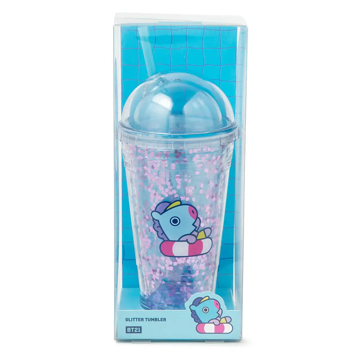 BT21 - Bon Voyage Ice Glitter Tumbler - Mang - BT21 - Tumbler - Harumio