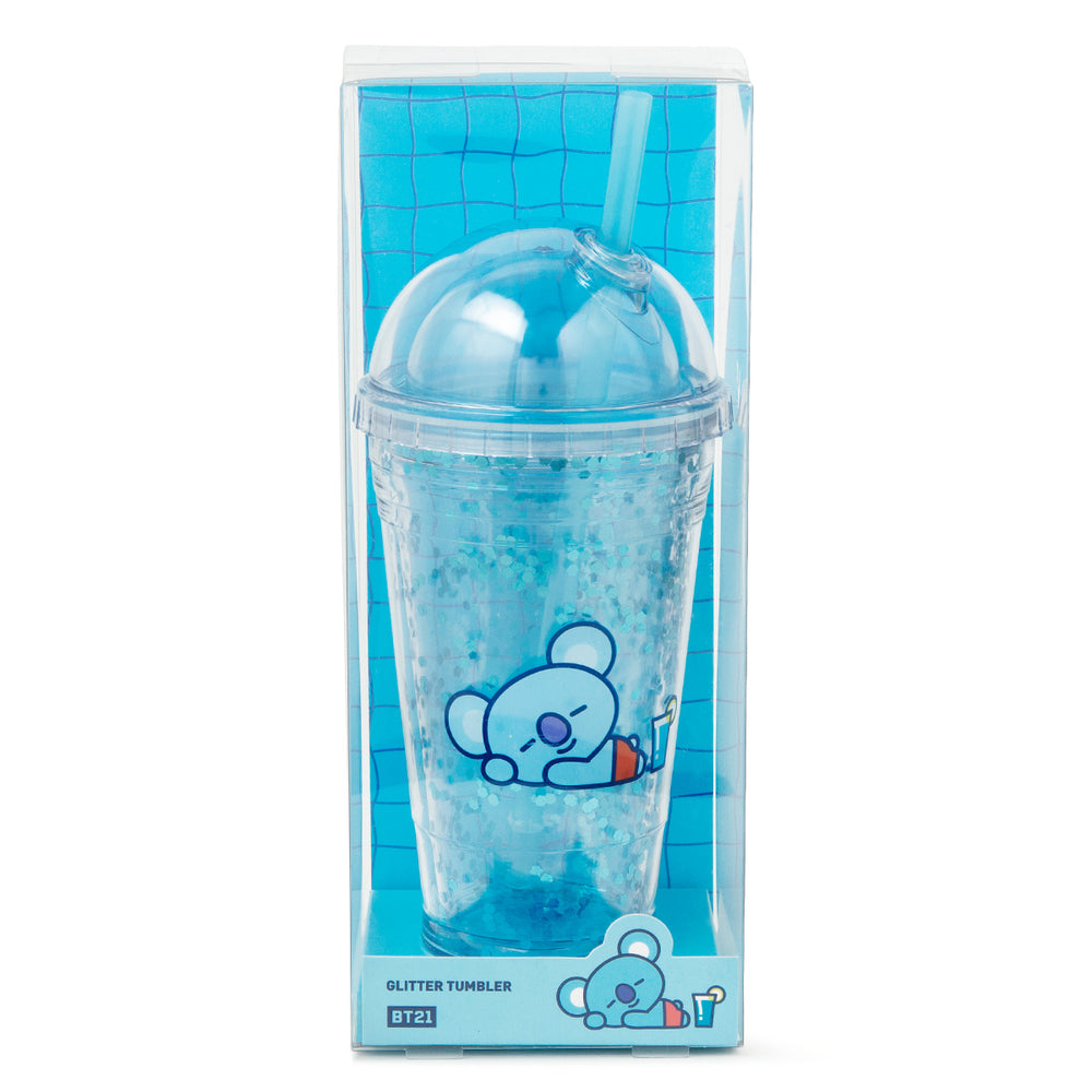 BT21 - Bon Voyage Ice Glitter Tumbler - Koya