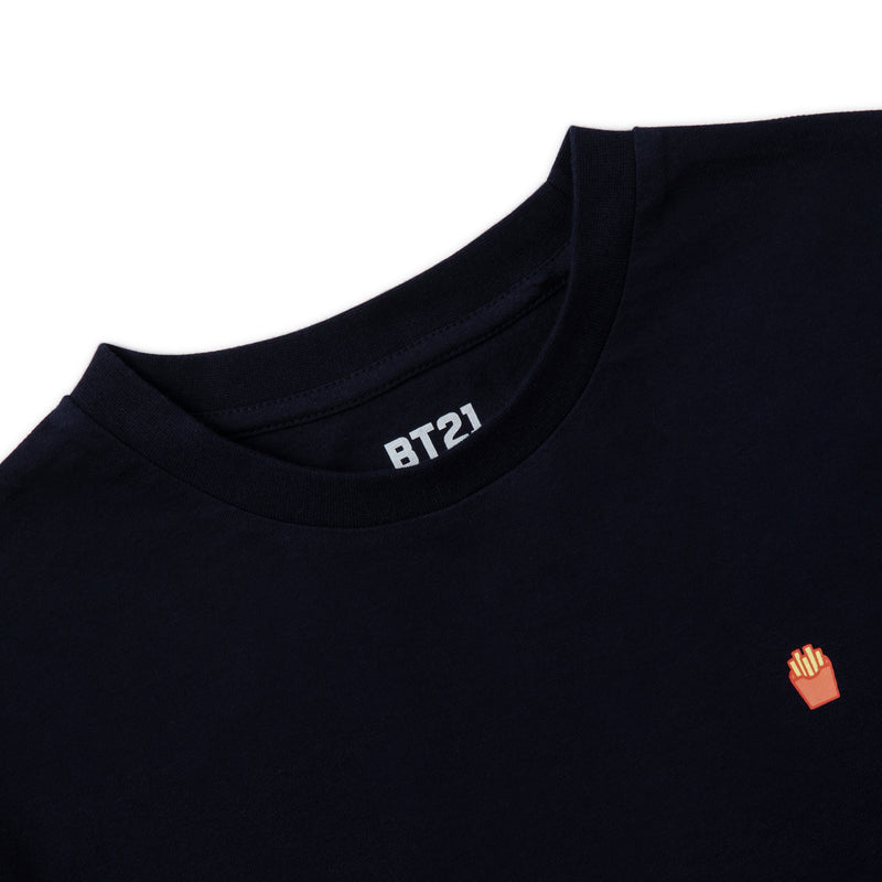 BT21 - BITE - Fast Food - Short Sleeve Polo T-shirt - Mang