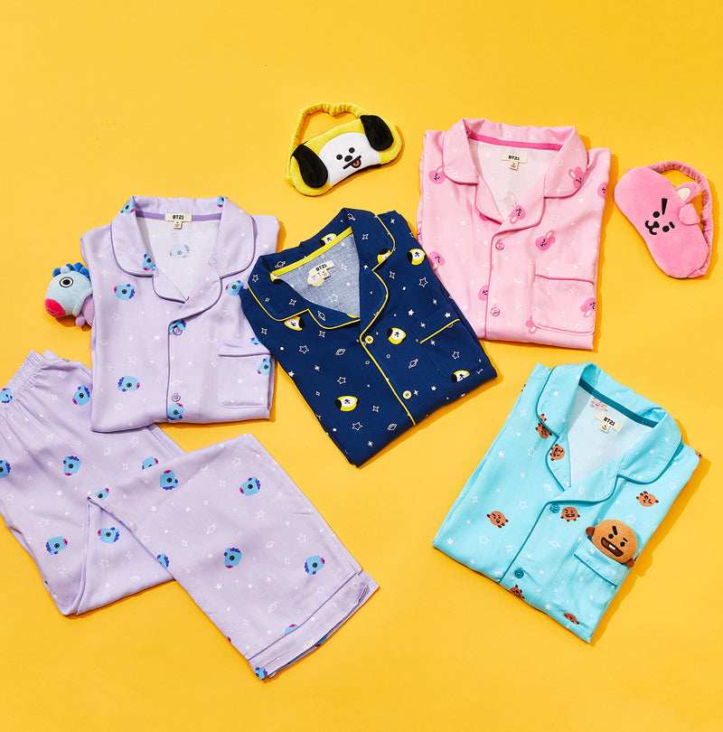 BT21 Pattern Pajama Set - Chimmy