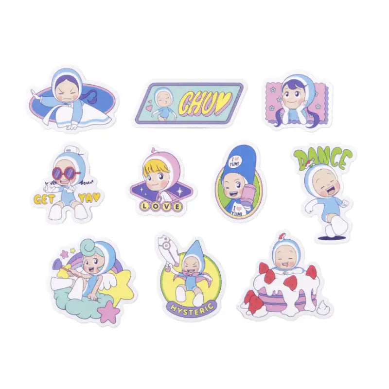 Yumi's Cells - Stickers - Webtoon Friends - Stickers - Harumio