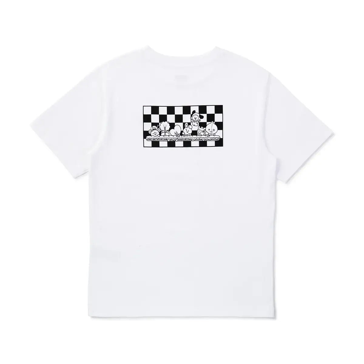 BT21 - Square Graphic Polo T-shirt - BT21 - T-Shirt - Harumio