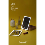 Mari Steiger - Powerpik LED Flat Storage Mirror - Mari Steiger - Home & Living, Accessories - Harumio