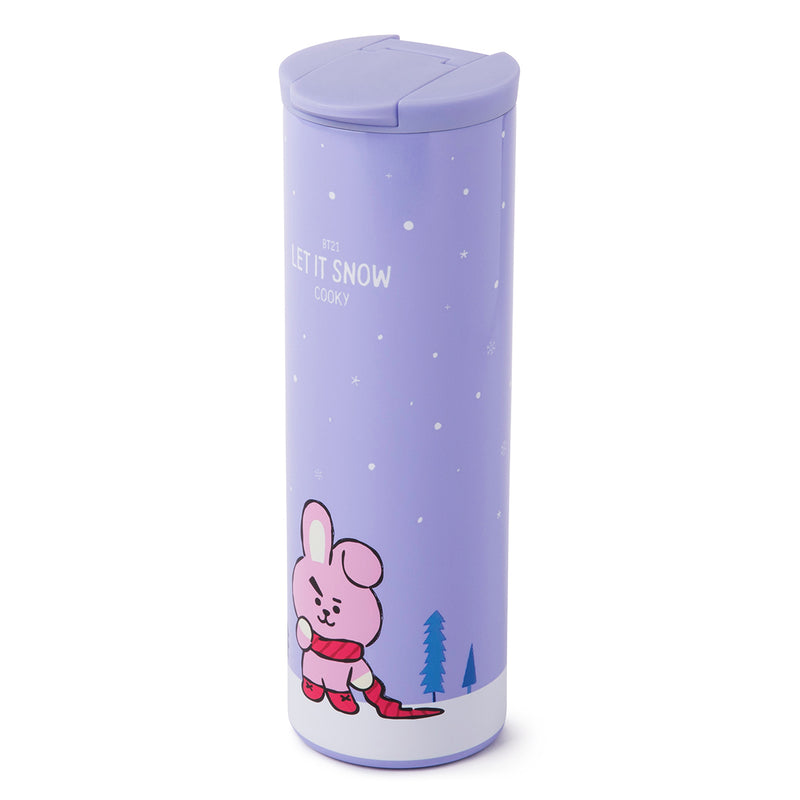 BT21 - Winter Stainless Steel Tumbler 460ml - Cooky