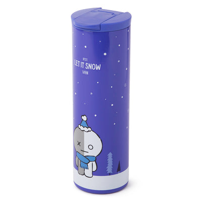BT21 - Winter Stainless Steel Tumbler 460ml - Van
