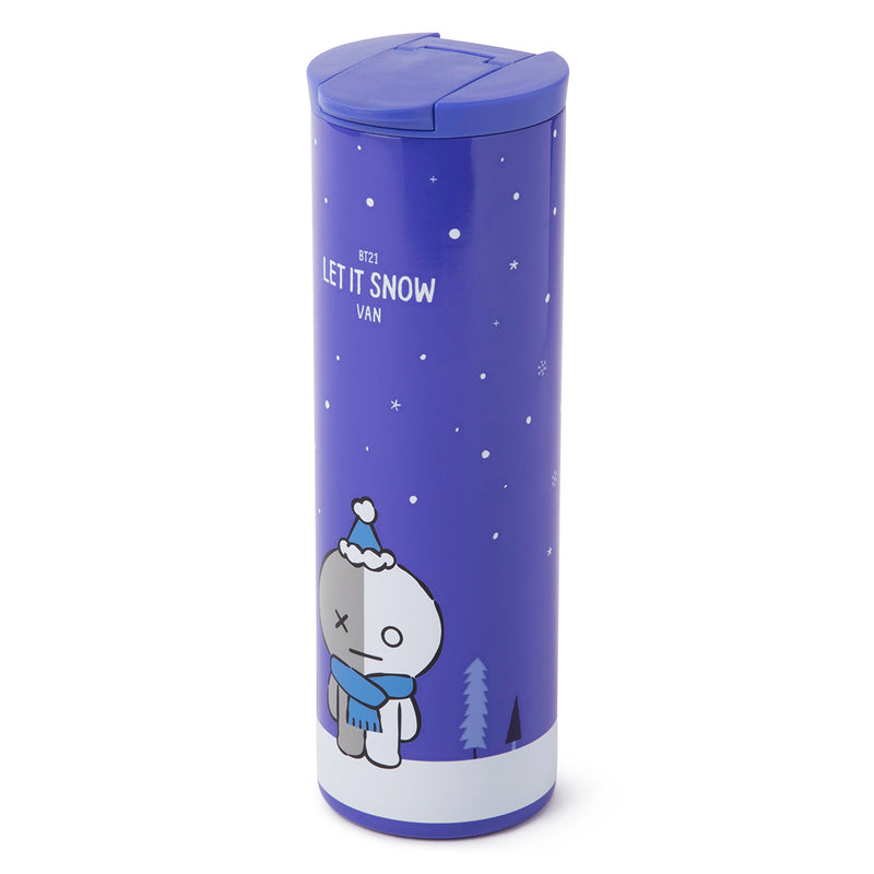 BT21 - Winter Stainless Steel Tumbler 460ml - Van