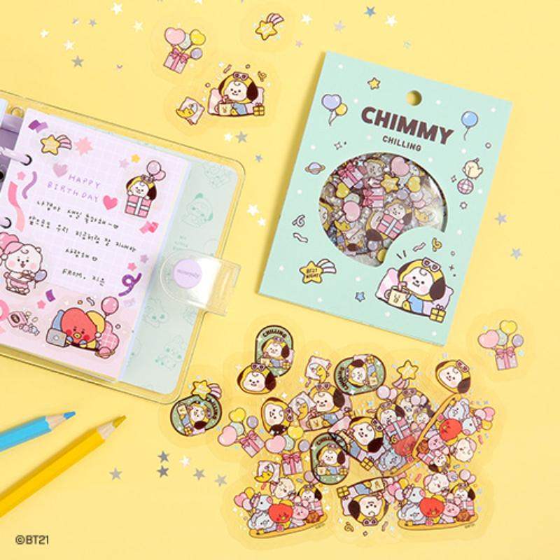 BT21 - Flake Sticker Pack - Party - BT21 - Accesories - Harumio