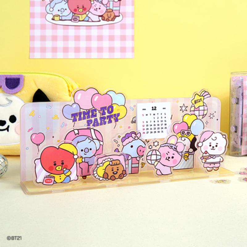BT21 - Acrylic Stand Calendar Group - Party
