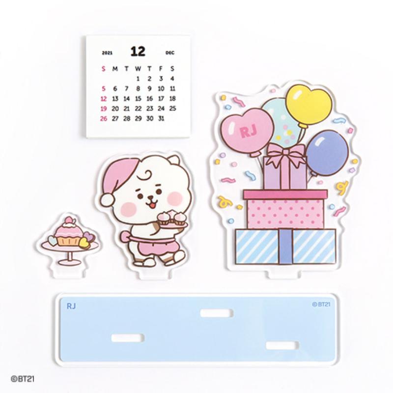 BT21 - Acrylic Stand Calendar - Party