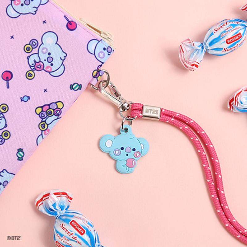 BT21 - Mascot Hand Strap - Jelly Candy