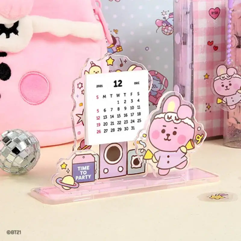 BT21 - Acrylic Stand Calendar - Party - BT21 - Accesories - Harumio