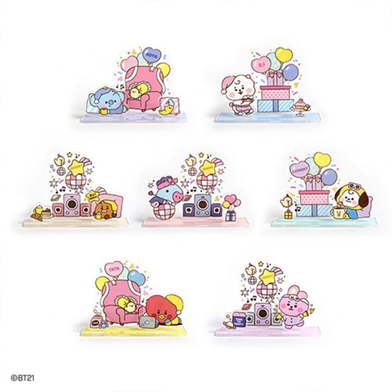 BT21 - Acrylic Stand Calendar - Party