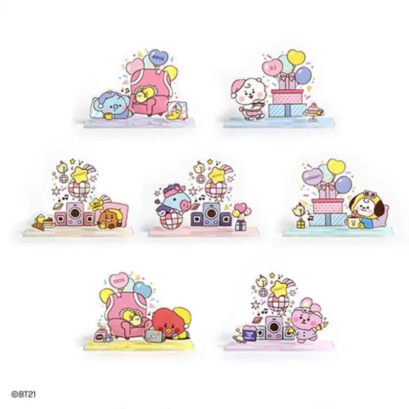 BT21 - Acrylic Stand Calendar - Party - BT21 - Accesories - Harumio