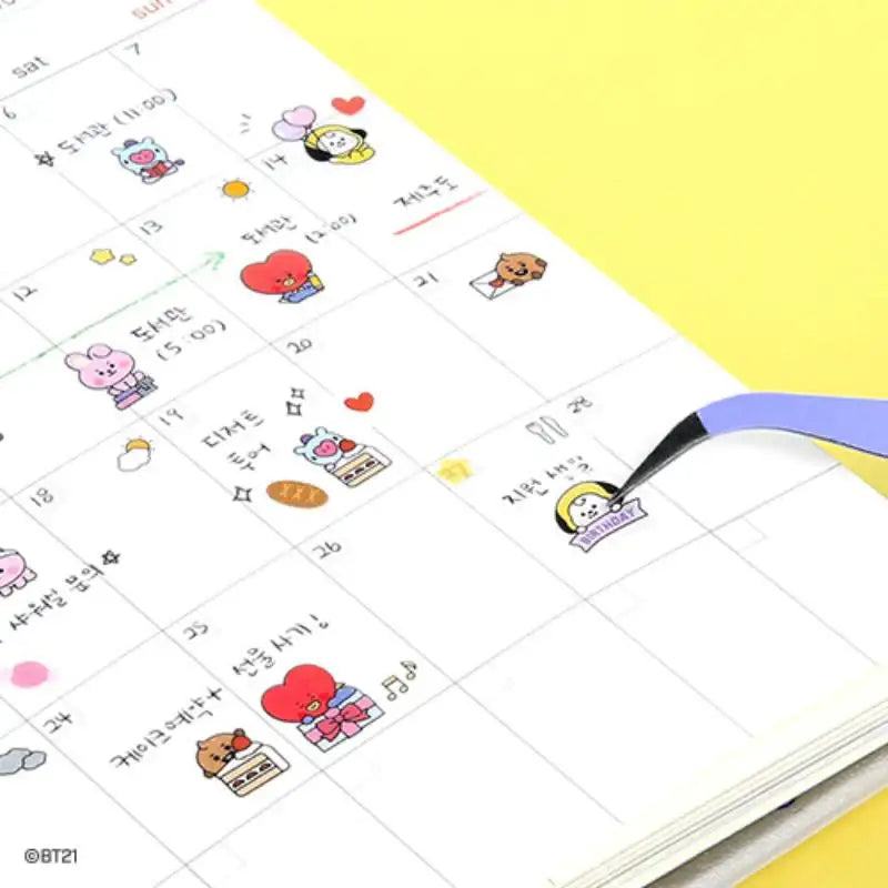 BT21 - Baby Daily Sticker - BT21 - Accesories - Harumio