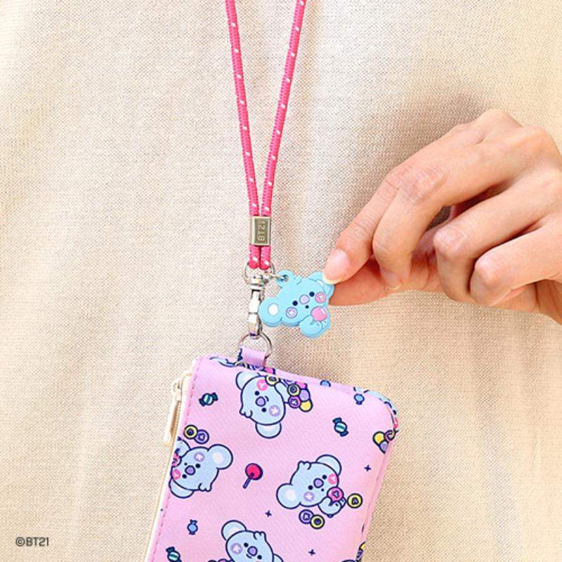 BT21 - Mascot Neck Strap - Jelly Candy - BT21 - neck strap - Harumio