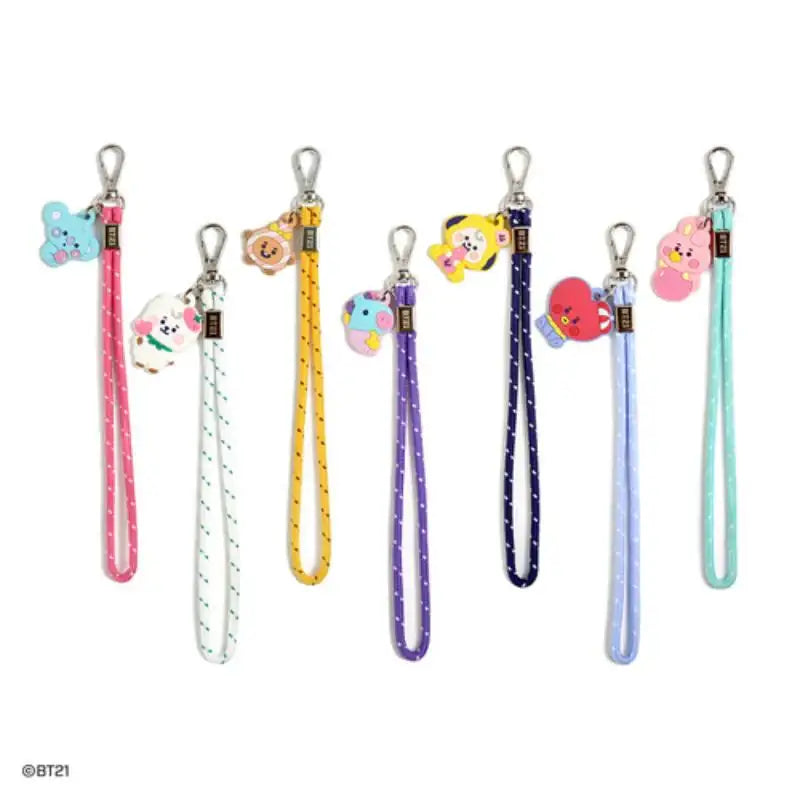 BT21 - Mascot Hand Strap - Jelly Candy