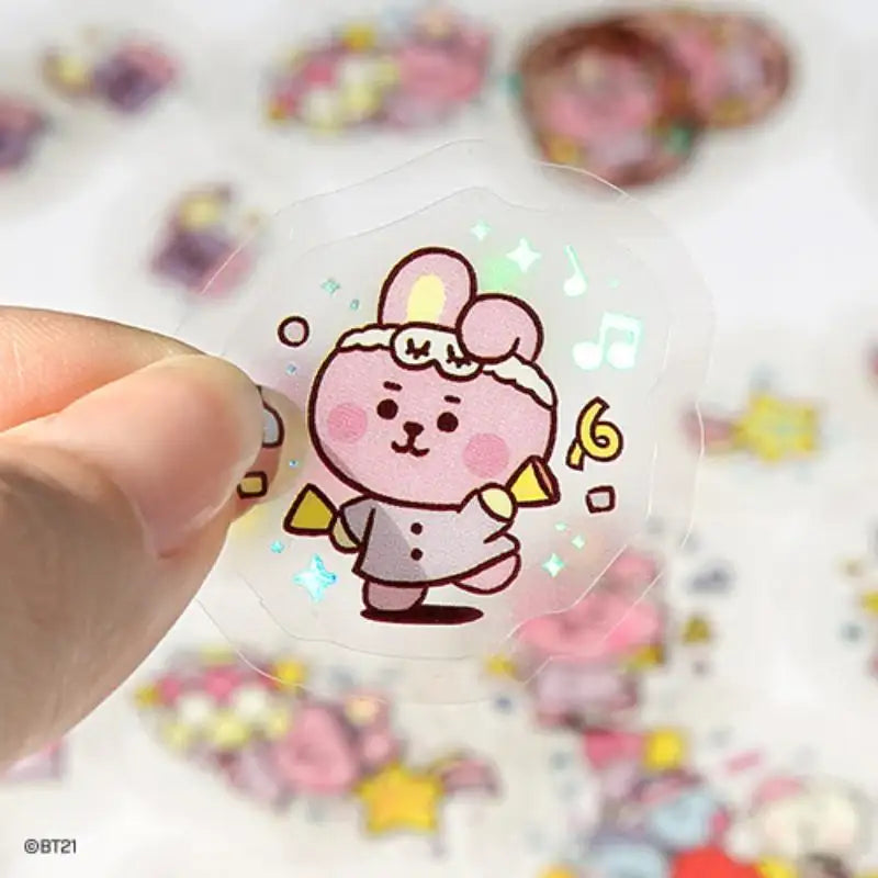 BT21 - Flake Sticker Pack - Party - BT21 - Accesories - Harumio