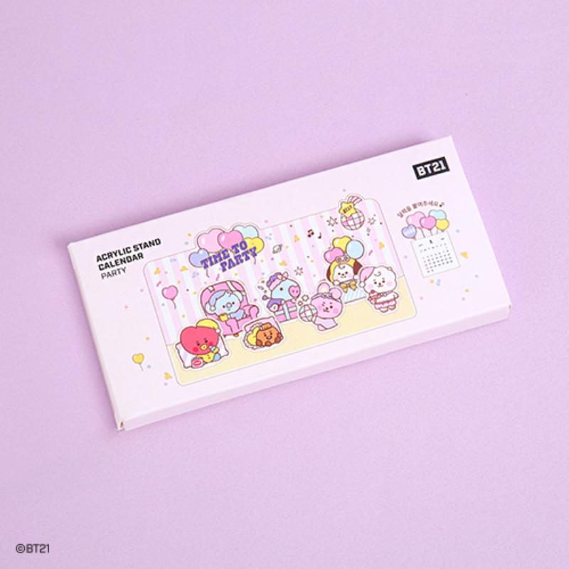 BT21 - Acrylic Stand Calendar Group - Party
