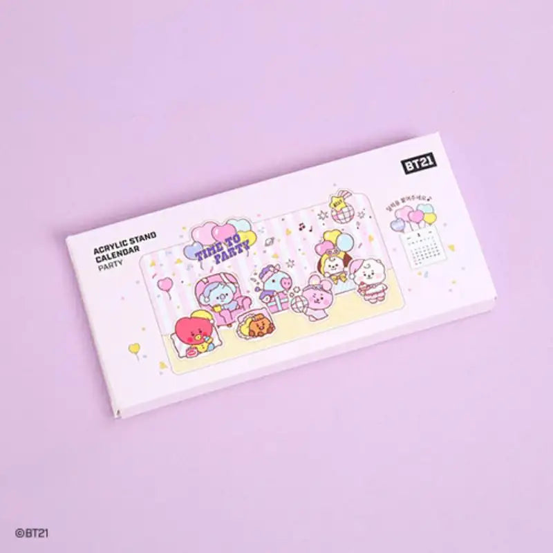 BT21 - Acrylic Stand Calendar Group - Party - BT21 - Accesories - Harumio