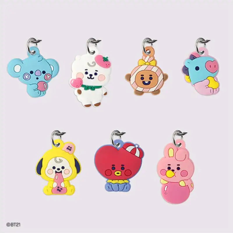 BT21 - Mascot Hand Strap - Jelly Candy