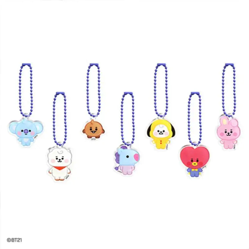BT21 - Baby Acrylic Simple Key Ring - BT21 - Accesories - Harumio