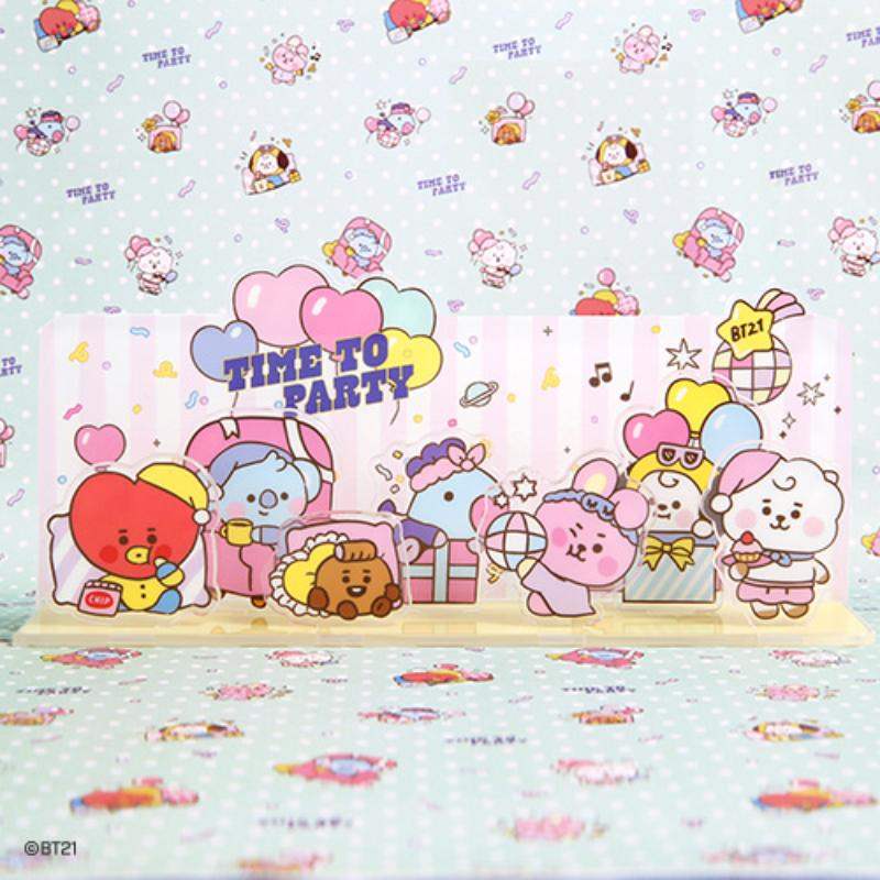 BT21 - Acrylic Stand Calendar Group - Party - BT21 - Accesories - Harumio