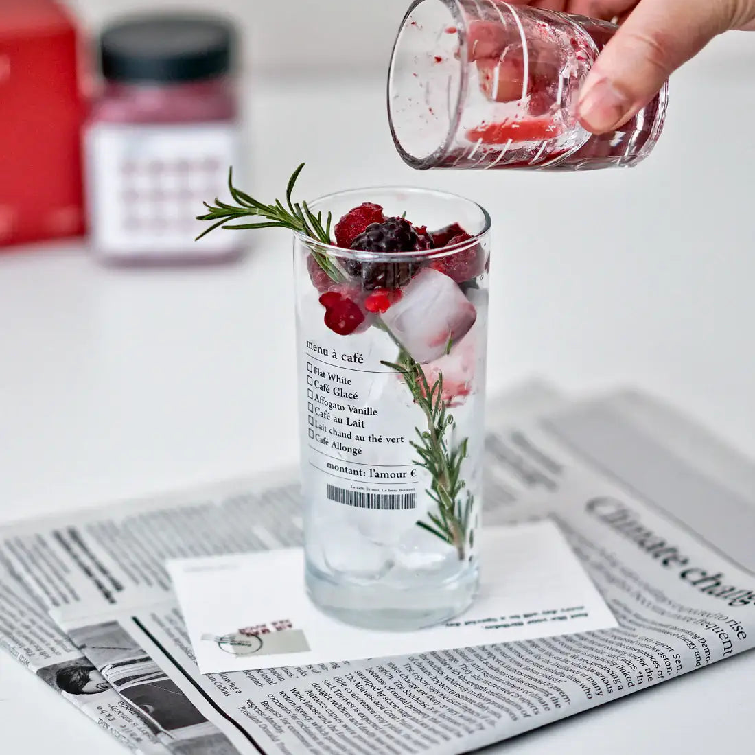 August8th - Menu A Cafe Glass (290ml) Long Type - August8th - Accessories - Harumio