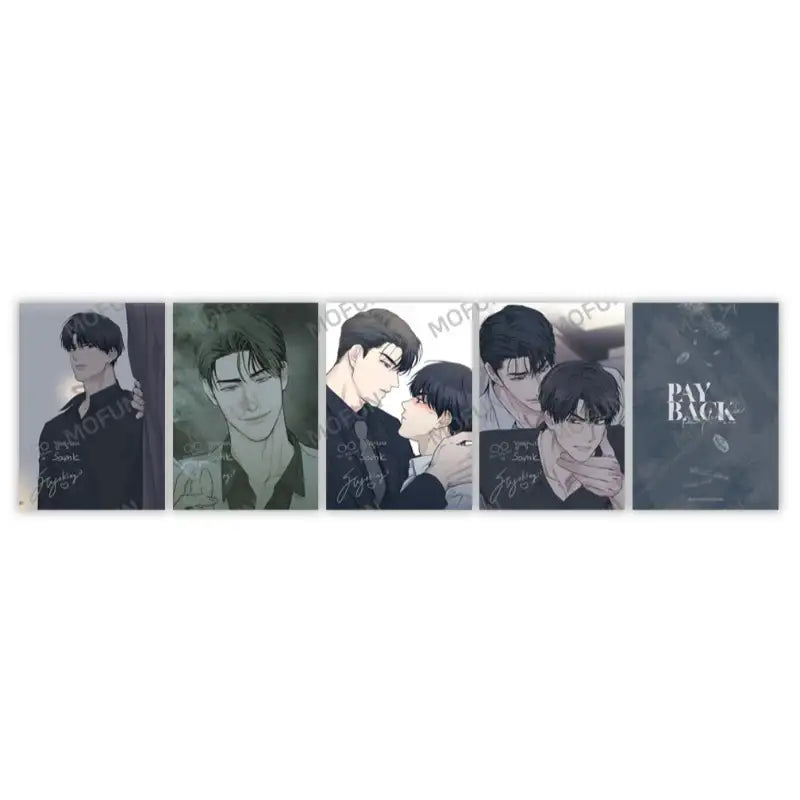 Payback x MOFUN - A5 Illustration Colored Paper - MOFUN - Illustration Paper - Harumio