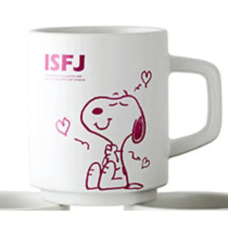 Bo Friends x Peanuts - Snoopy MBTI Mug - Bo Friends - Mugs - Harumio