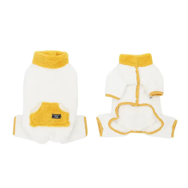 ITSDOG - Pet Two Tone Boa Warm Up Suit - ITSDOG - Pet Clothes - Harumio